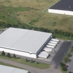 Shenandoah Valley Refrigerated Warehouse – Main Campus – Black Stripe Aerial