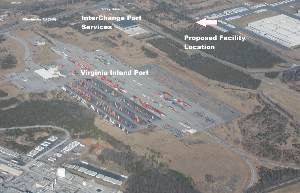 InterChange, Port Services, Virginia Inland Port, Front Royal