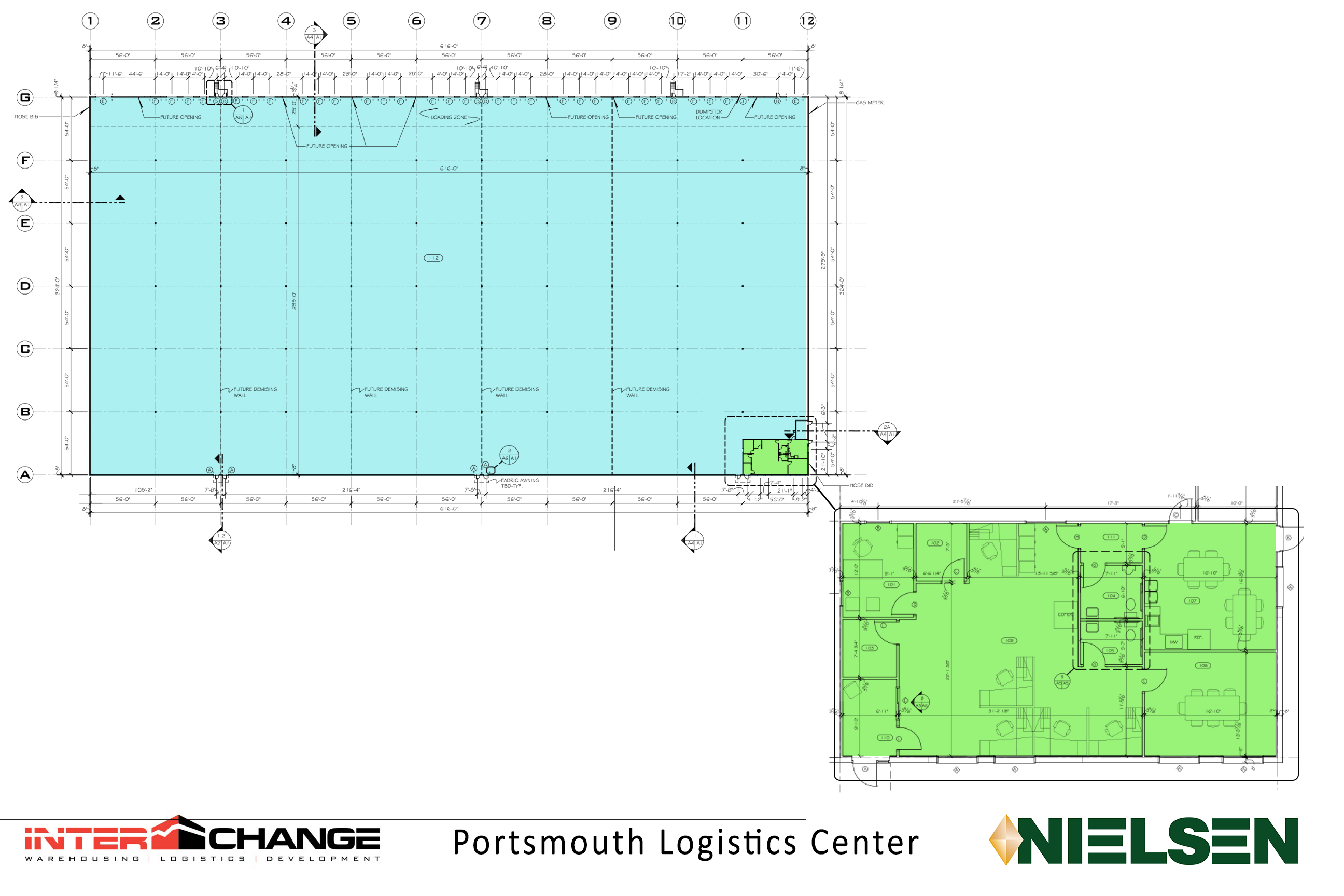 Interchange Portsmouth Logistics Center plan